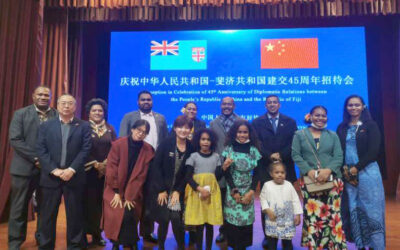 Fiji Embassy in Beijing Celebrates the 45th Anniversary of the Establishment of Diplomatic Relations