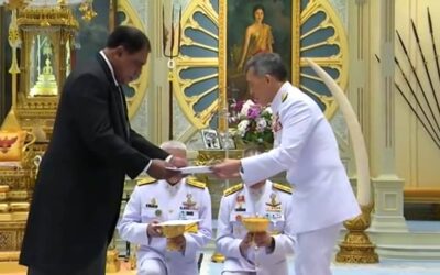 Thailand: High Commissioner Takali presents Letter of Credence to King of Thailand