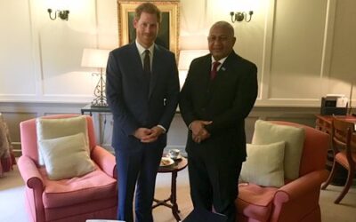 PM Bainimarama congratulates Prince Harry on Royal Engagement