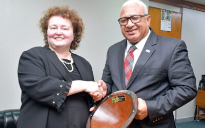 Prime Minister Receives Courtesy Call from the New High Commissioner of Canada to Fiji