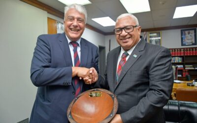 Prime Minister Receives Courtesy Call from the New Ambassador of Austria to Fiji