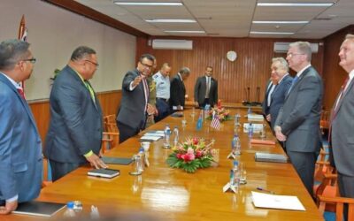 Fiji and the United States Discuss Cooperation on Defence and Security