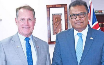 Fiji and The United States Of America discuss Areas to strengthen Bilateral Relations￼