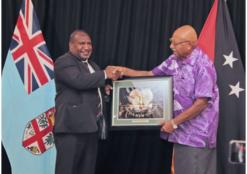 FIJI AND PNG REAFFIRM COMMITMENT TO DEVELOPMENT COOPERATION