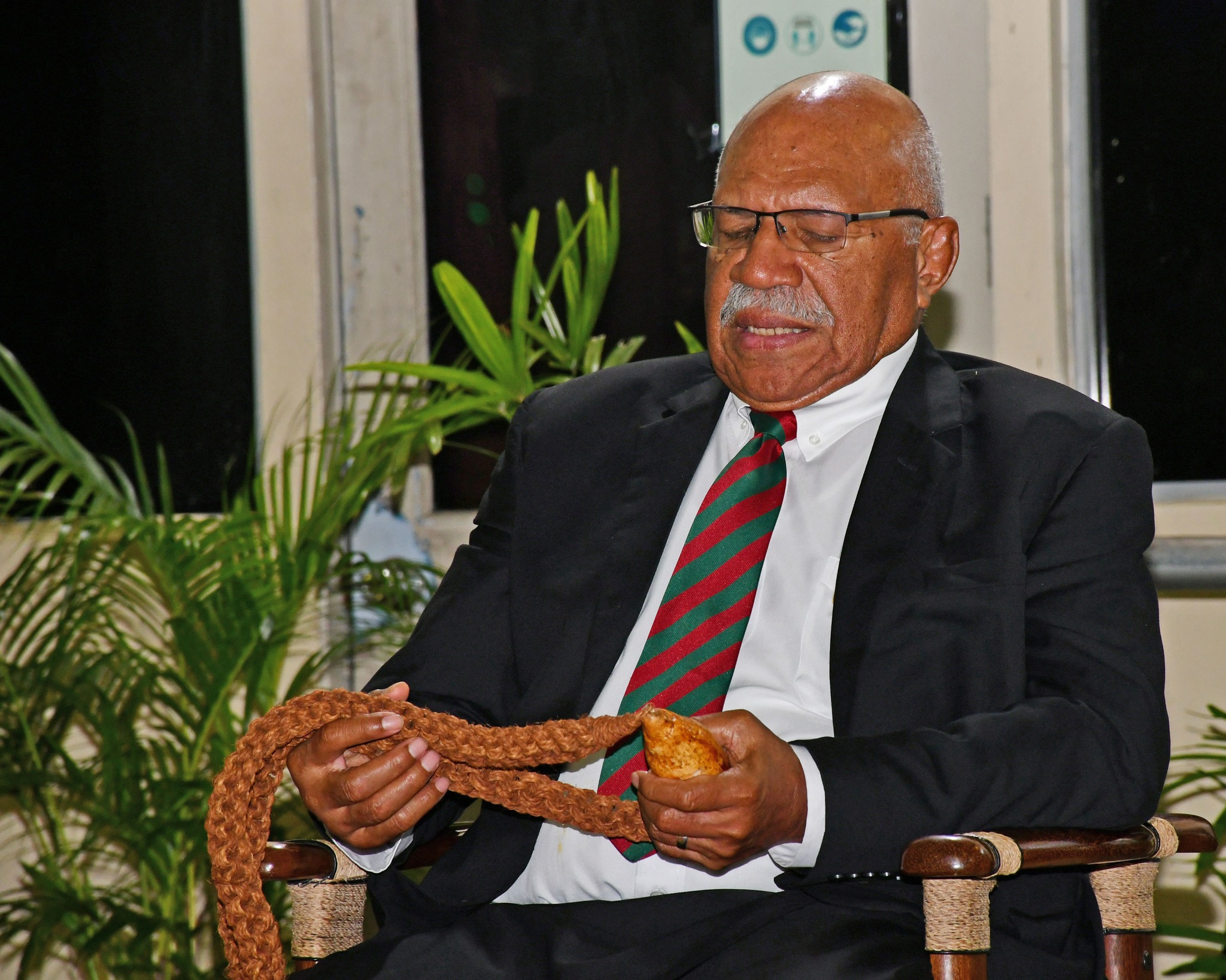 Pm Rabuka Receives The Late Fiji High Commissioner To Papua New Guinea ...