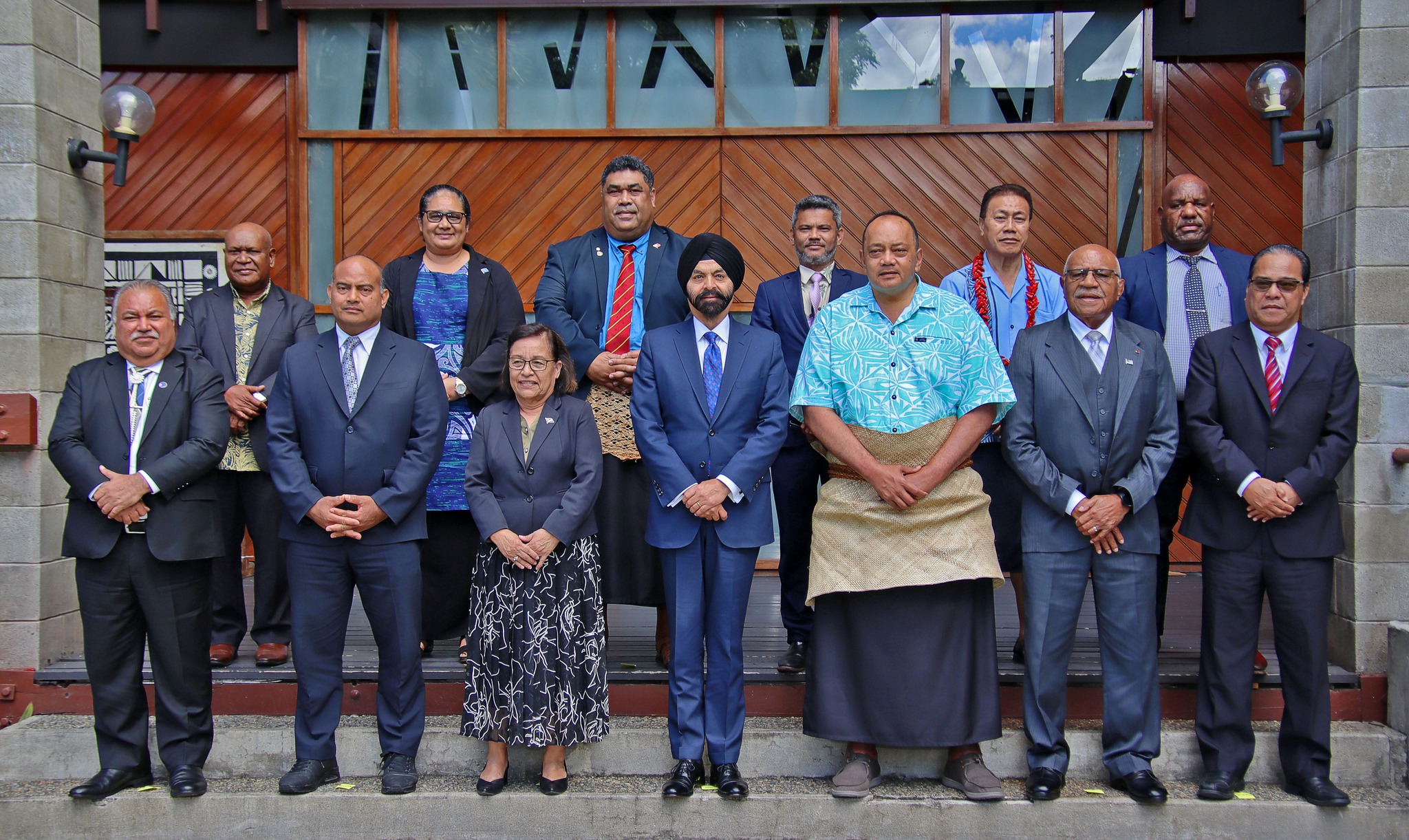 Prime Minister Rabuka attends a high-level meeting with Pacific Leaders ...