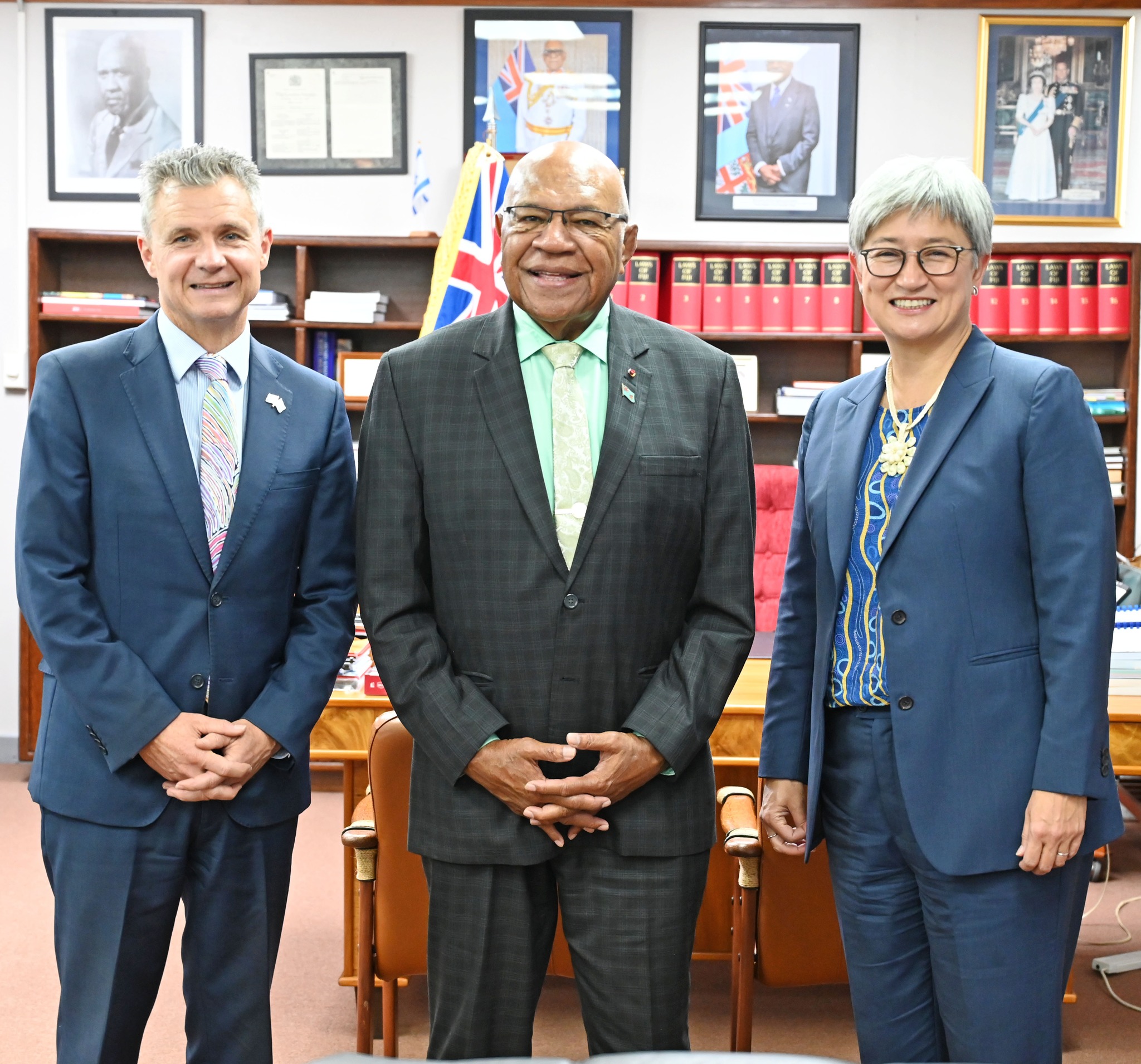 Prime Minister Rabuka meets Australian Minister for Foreign Affairs Hon. Penny Wong
