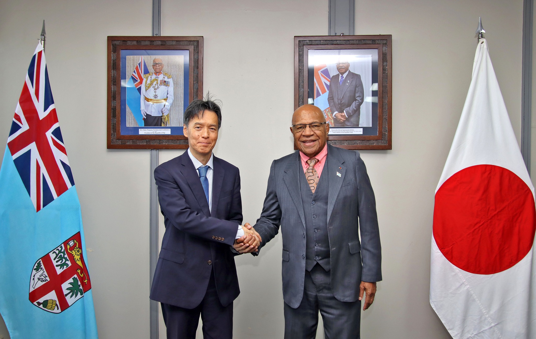 Japan formalizes grant AID of FJD $27.2 million for procurement of a disaster response multi-purpose vessel