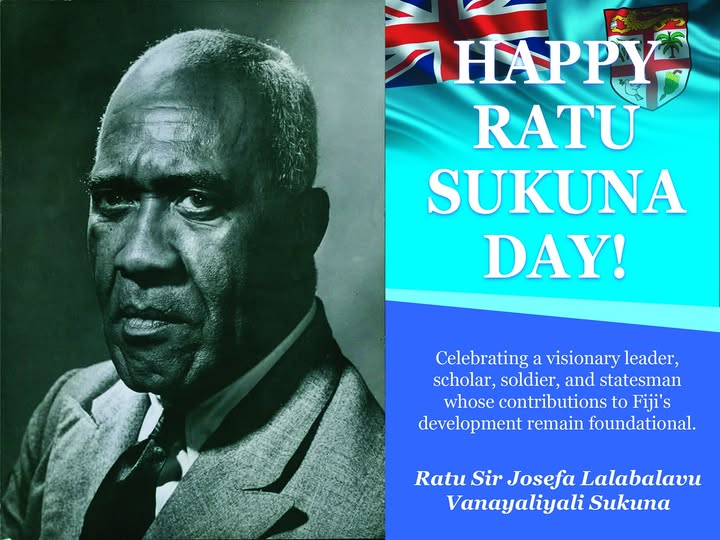 Happy Ratu Sukuna Day, Fiji