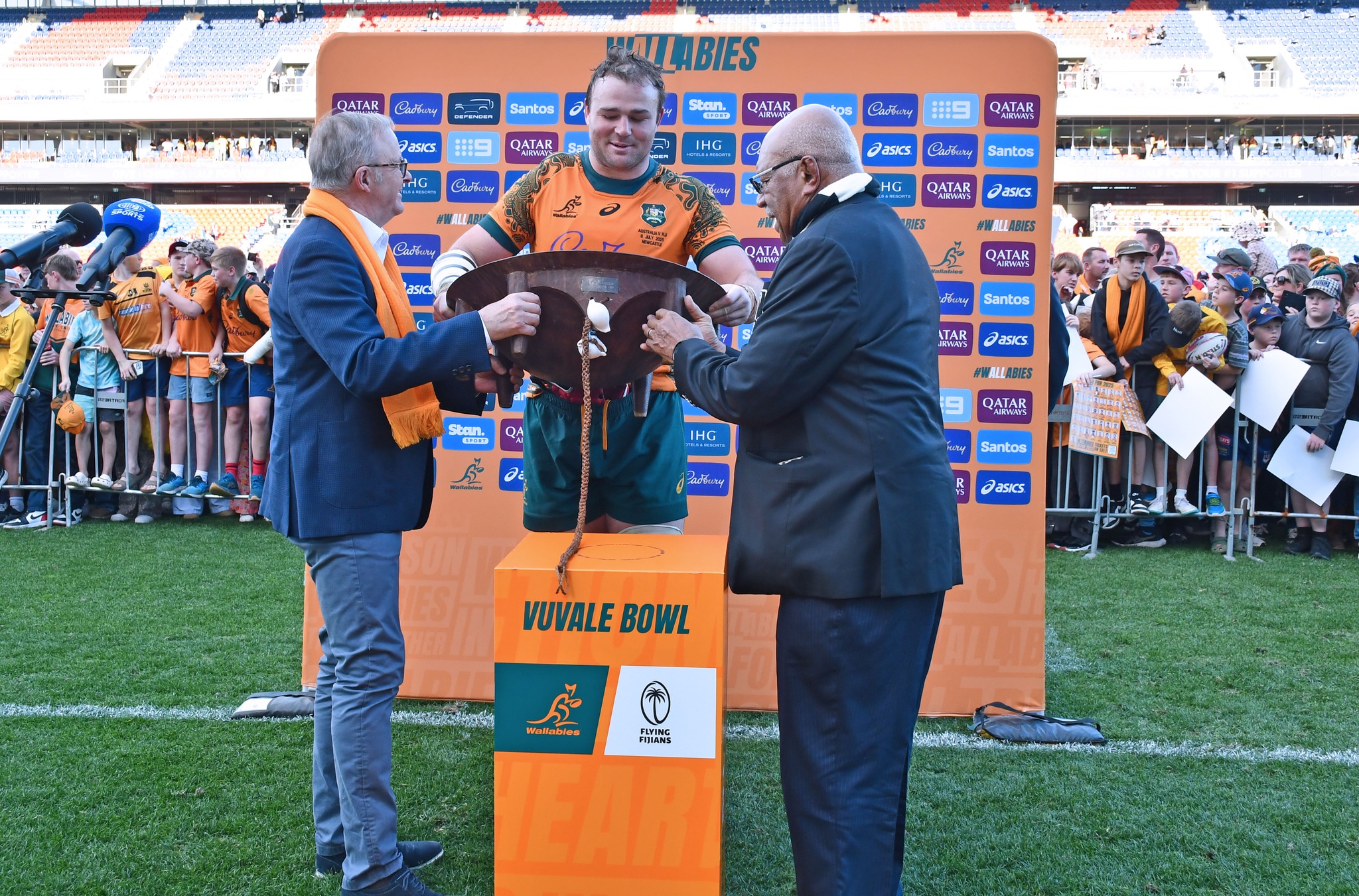 Wallabies wins Vuvale Bowl: Match reinforces Fiji-Australia Friendship