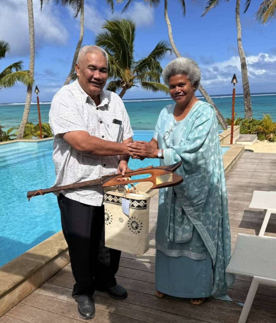 Hon. Qereqeretabua meets Cook Islands Minister for Foreign Affairs and Immigration