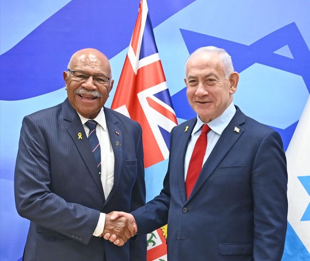 Prime Minister Rabuka meets Prime Minister Netanyahu: Fiji - Israel Bilateral relations further strengthened