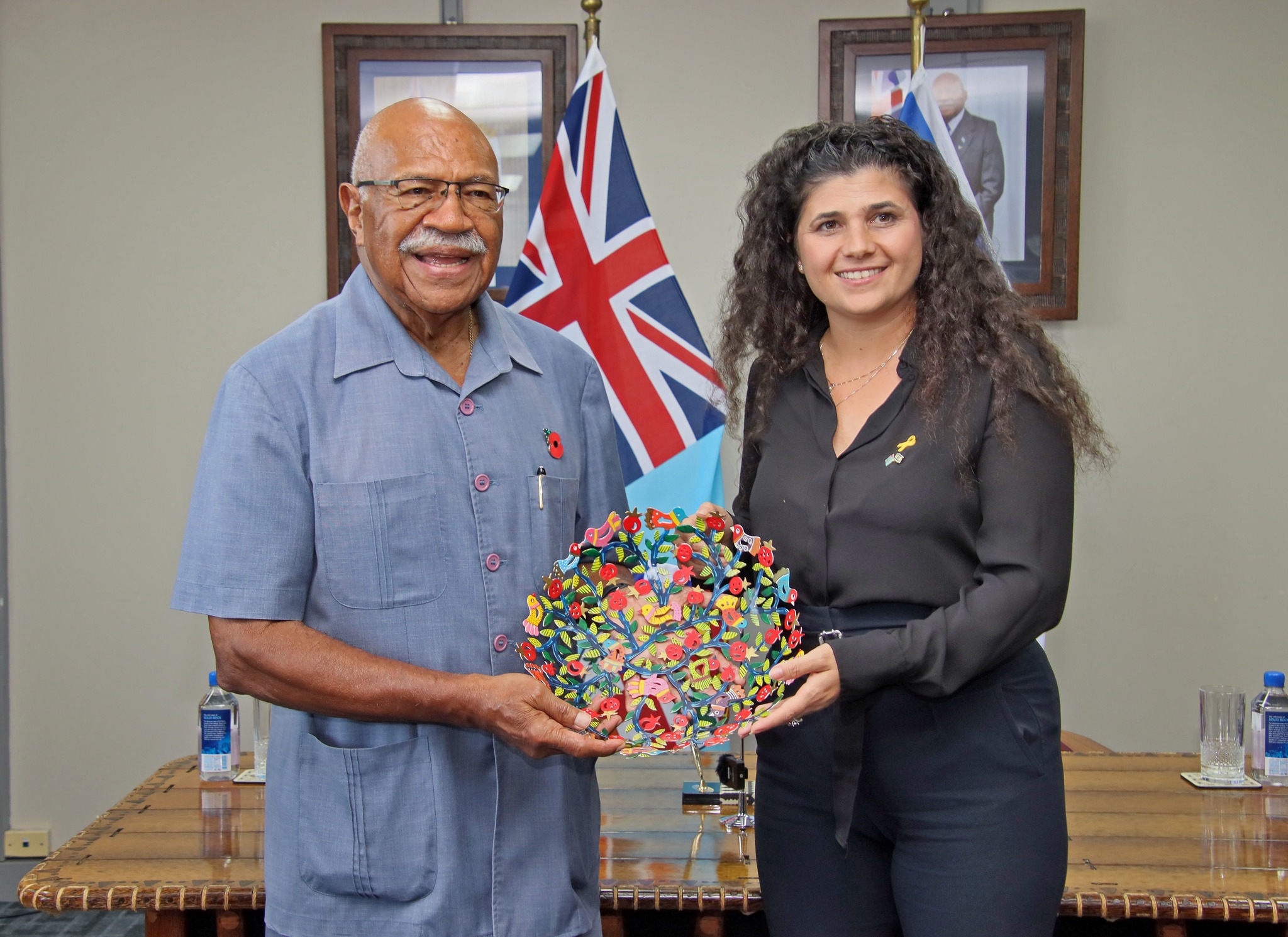 PM Rabuka meets Israeli Deputy Foreign Minister - Strengthening Fiji - Israel Relations