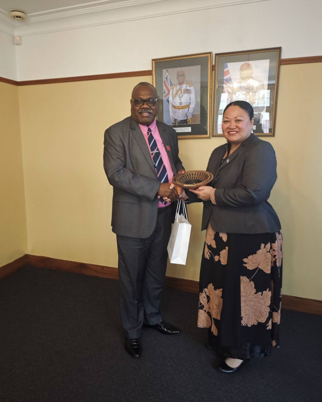 Fiji High Commission in New Zealand welcomes delegation from Fiji police