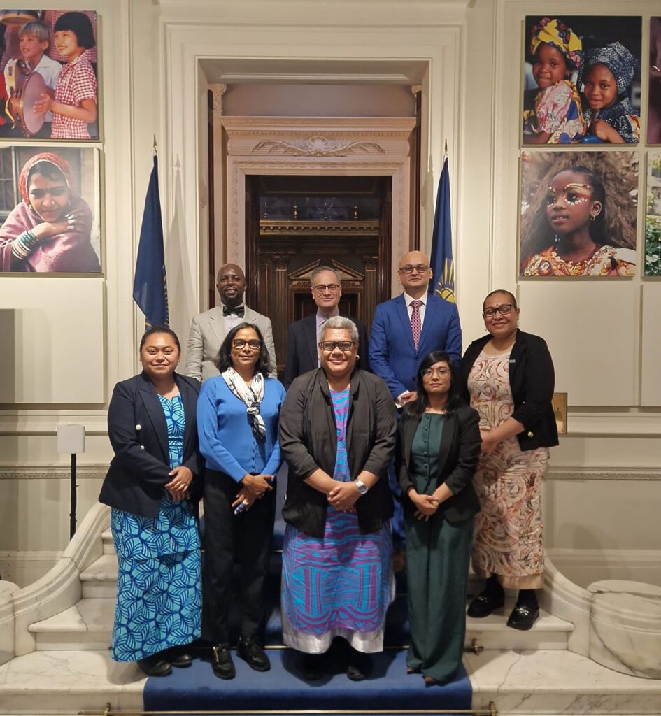 Dr Taga Meets the Economics, Development, Trade and Investment Directorate of COMSEC