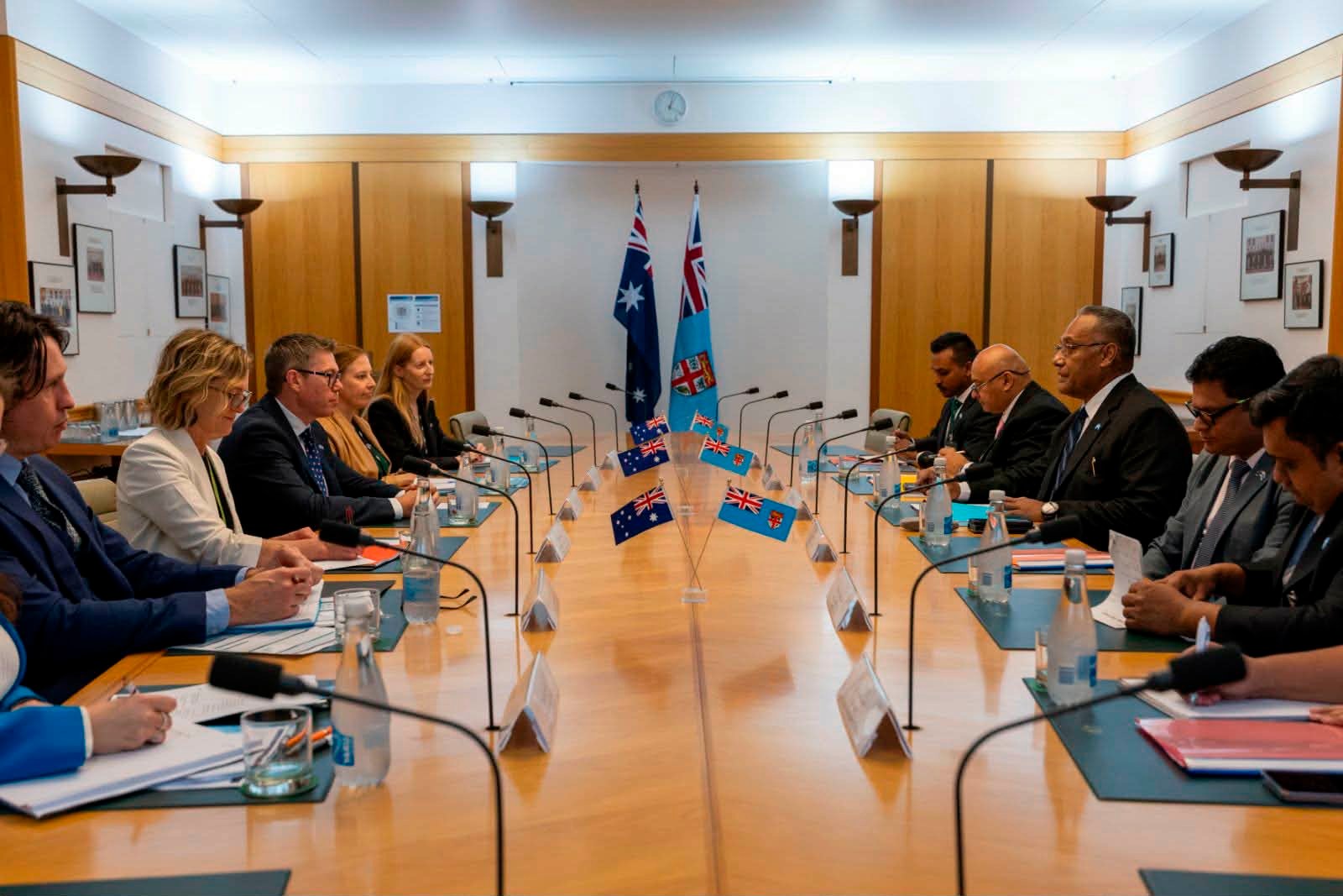 IGH-Level Talks Reinforce Fiji–Australia Vuvale Partnership and Shared Regional Priorities
