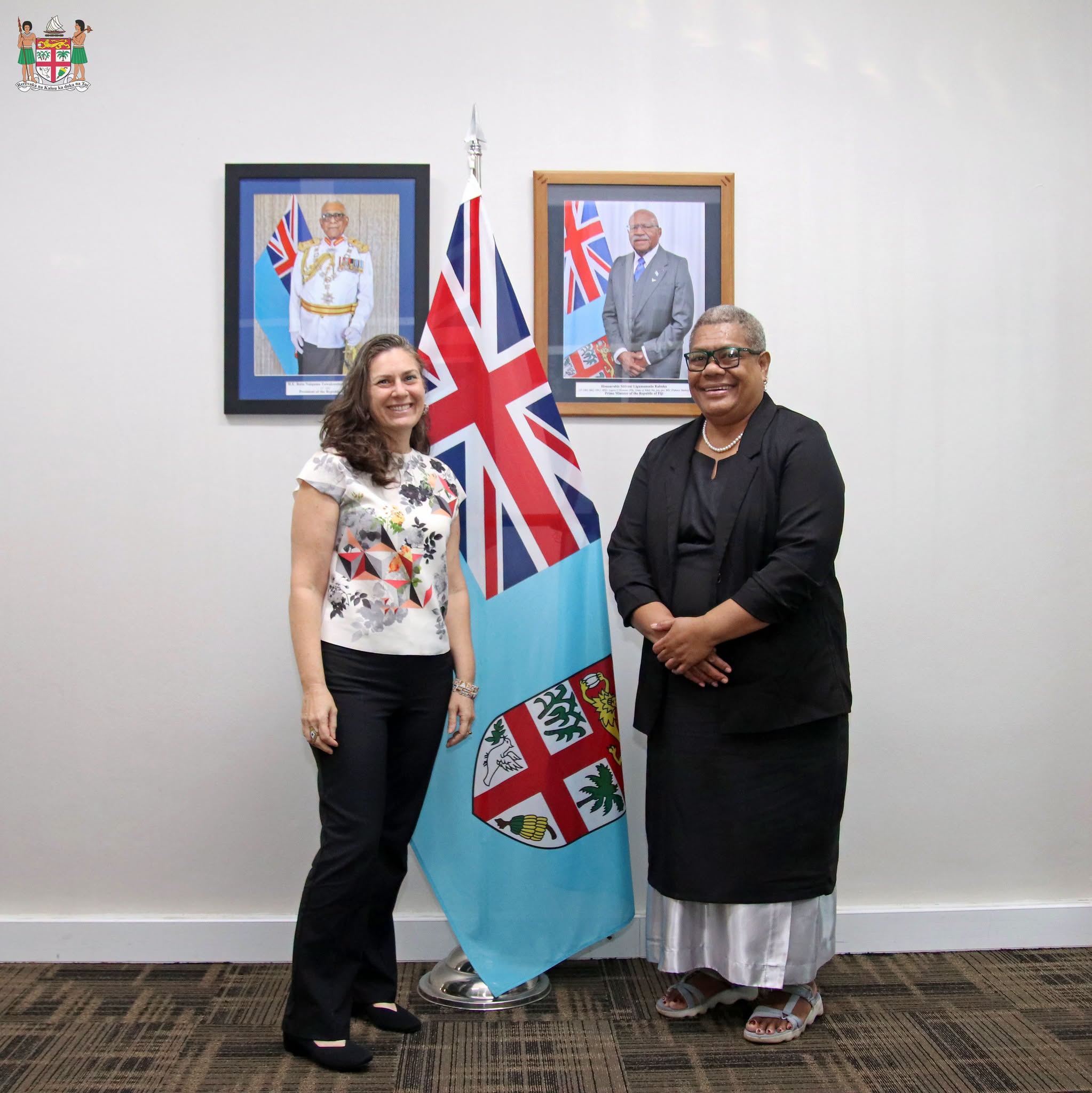 Dr. Taga Receives Courtesy Call From Israeli Ambassador